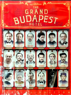 The Grand Budapest Hotel DVD κωμωδία με Ralph Fiennes και Adrien Brody