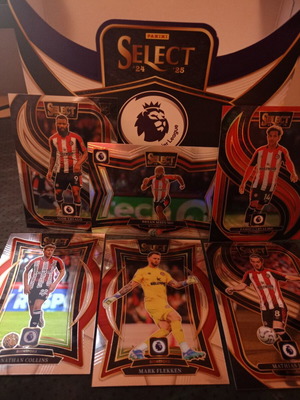 Brentford Select Premier League Cards like new