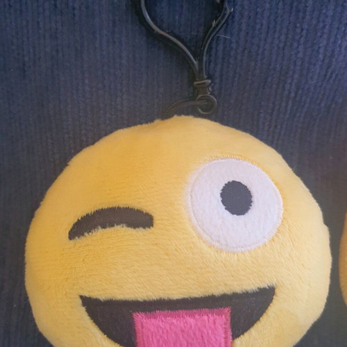 Emoji key wallets like new, set of 2, yellow