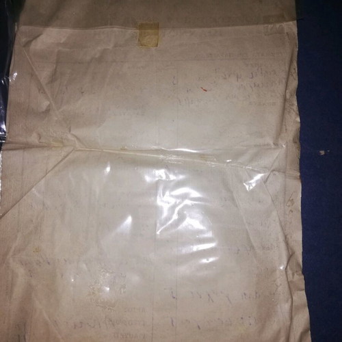 Order slip from oinomageirio 1932 used