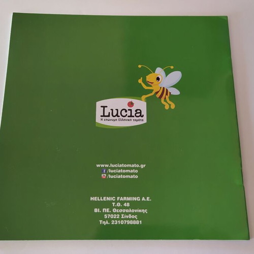 O Loukas and Loulou in the Land of Tomato like new, children's book