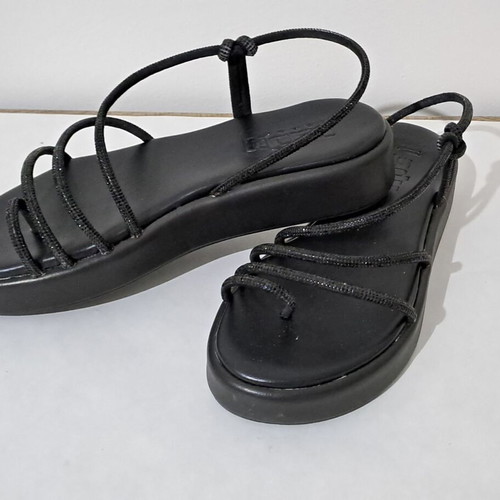 Lady Shoes Women's sandals new, size 38, black