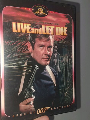 Live and Let Die DVD σε κατάσταση καινούριου, με υπότιτλους