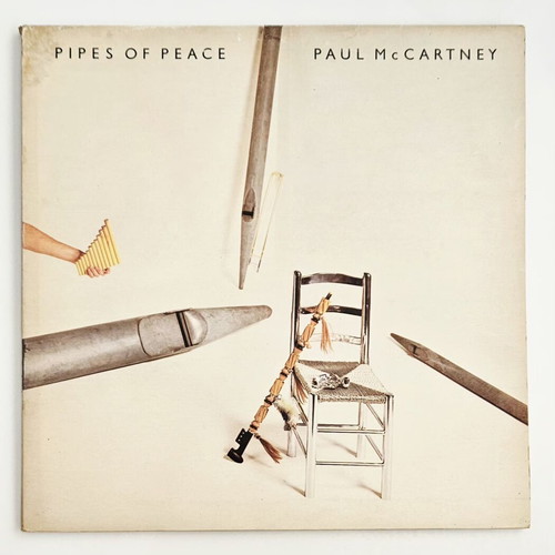 Paul McCartney Pipes Of Peace vinyl album near mint Greek edition 1983