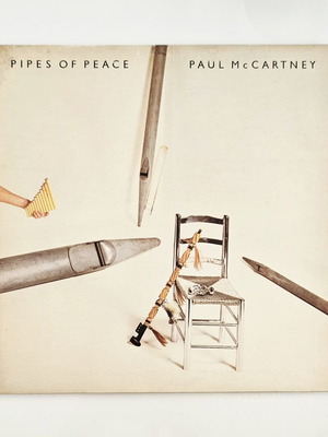 Paul McCartney Pipes Of Peace vinyl album near mint Greek edition 1983