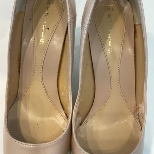 Beatris beige pumps used, size 39, with internal wear
