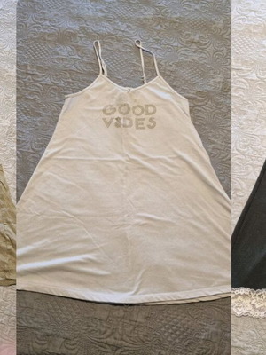 Short dresses used, set of 3 pieces