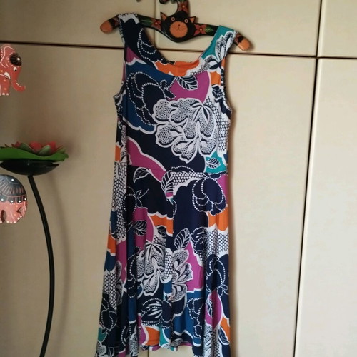 Tu floral 100% cotton summer dress like new, size M