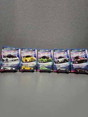 Hot Wheels 90s Street Scene toy cars new, set of 5