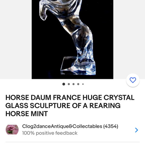 Crystal horse new