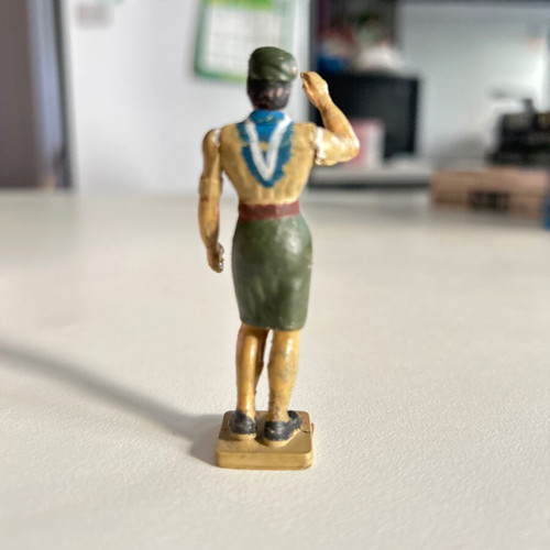 Athina Scout Soldier Figurine used, very rare