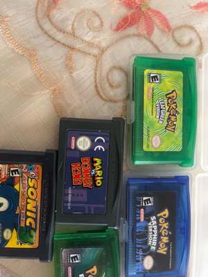 game boy advance groundon και κασέτες Pokémon και διαφορες