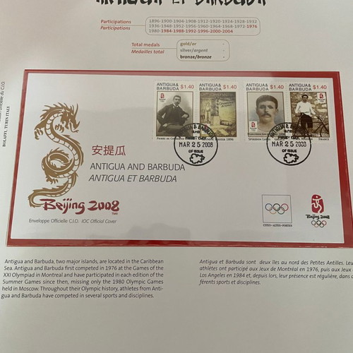Olympic Games Beijing 2008 Stamp Collection new, 4 volumes