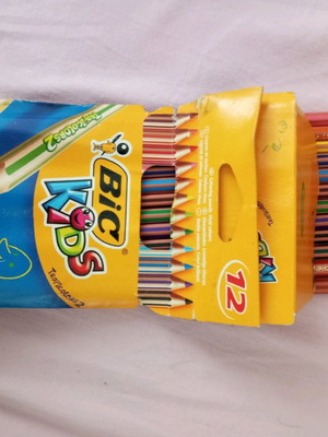 BIC colored pencils unused