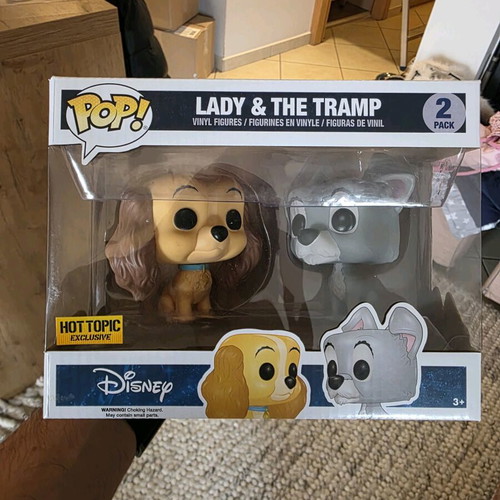 Funko Pop Lady & The Tramp like new