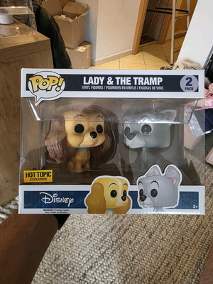 Funko Pop Lady & The Tramp like new