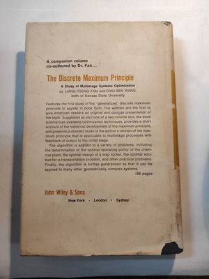The continuous maximum principle book used