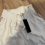 Linen shorts with side sequin new