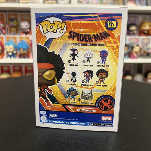 Funko Pop Spider-Woman 1228 used from Spider-Man Across the Spider-verse