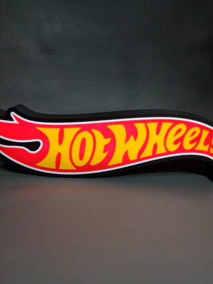 Hot Wheels φωτιστικό σαν καινούργιο, USB με διακόπτη, 26 cm
