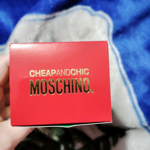 Moschino Cheap and Chic packaging box new