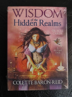 Wisdom of the Hidden Realms oracle cards new, sealed