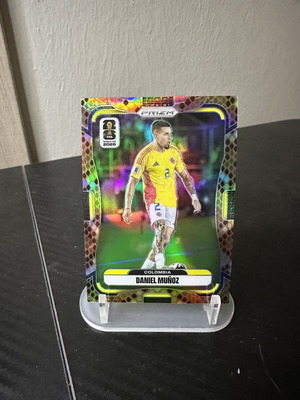 2026 Panini Prizm Fifa World Cup Daniel Munoz Snake Skin Sticker new