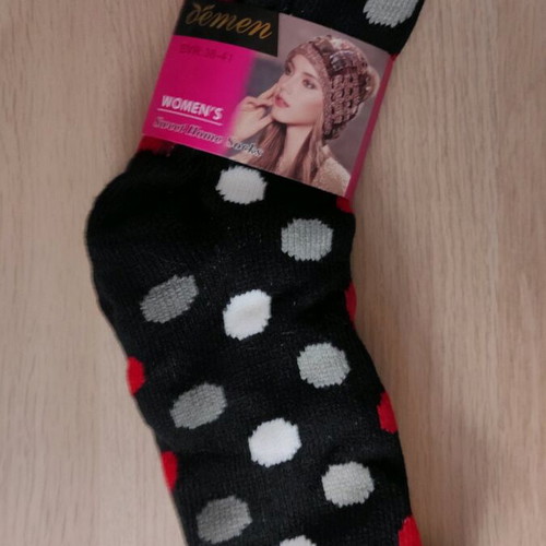 Women's warm slipper socks new, size 38-41
