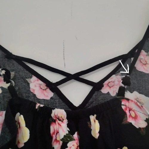 Tally Weijl Flowered Playsuit XS used, floral summer romper