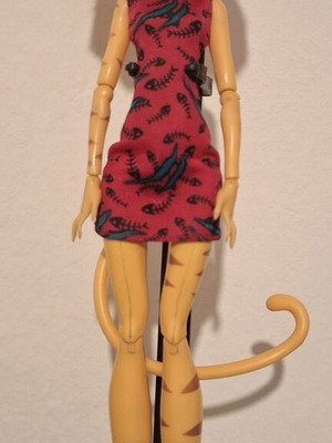 Toralei Stripe Monster High doll like new from Freaky Field Trip