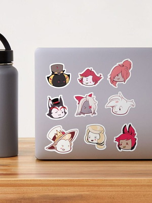 Hazbin Hotel handmade sticker pack made to order