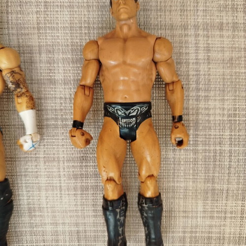 WWE φιγούρες παλαιστών μεταχειρισμένες, πακέτο 6