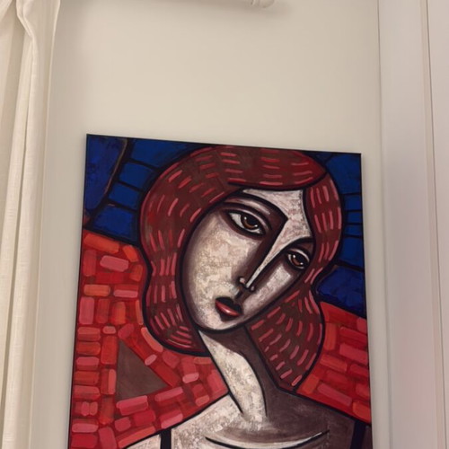 Paintings acrylic and oil on canvas with author certificate, new