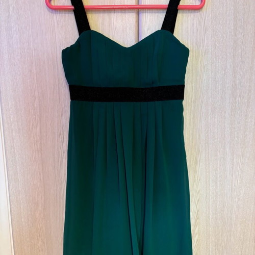 BSB dress used, emerald, special edition, size S