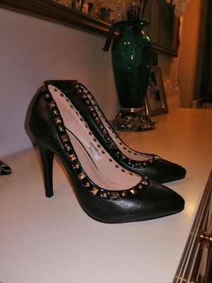 Γόβες 36 νούμερο καινούργιες μαύρες