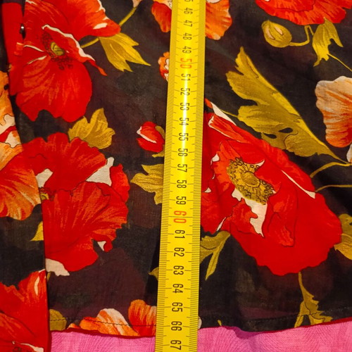 Nara Camicie floral shirt like new, multicolor