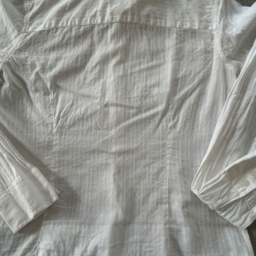 TOMMY HILFIGER, No M, white, long sleeve, used, women's.