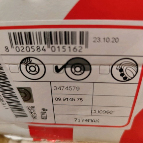 Brembo εγχαρακτές δισκόπλακες καινούργιες, υψηλής άνθρακος