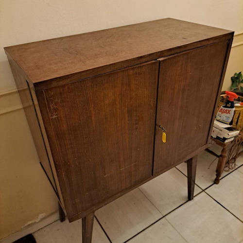 Vintage bar furniture used with internal lighting from the 1960s