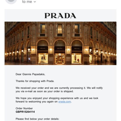 Prada sunglasses new