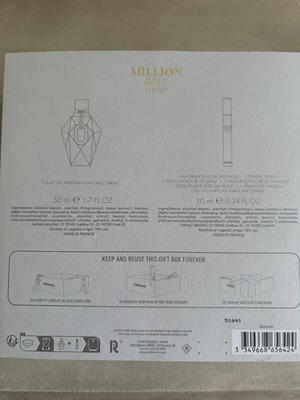 Rabanne Million Gold For Her Eau de Parfum gift set