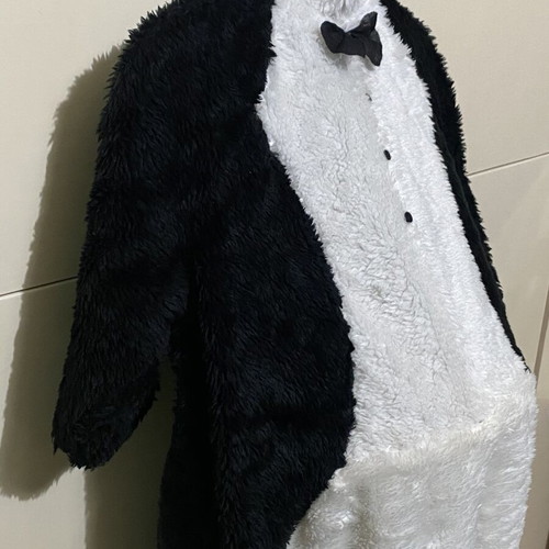 Penguin carnival costume used, length 110 cm