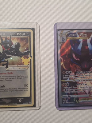 Pokemon Cards bundle καινούργιο με Greninja Gold Star και Lucario VSTAR