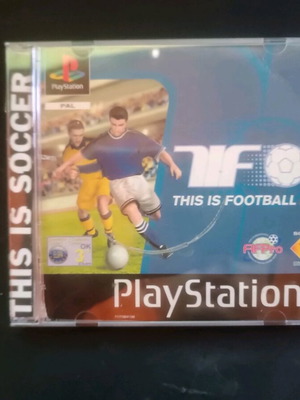 This Is Football 2 PS1 game used, functional demo