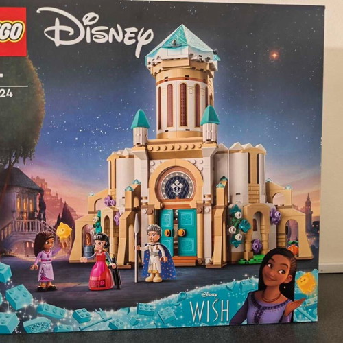 Lego 43224 King Magnifico's Castle new Disney Wish set