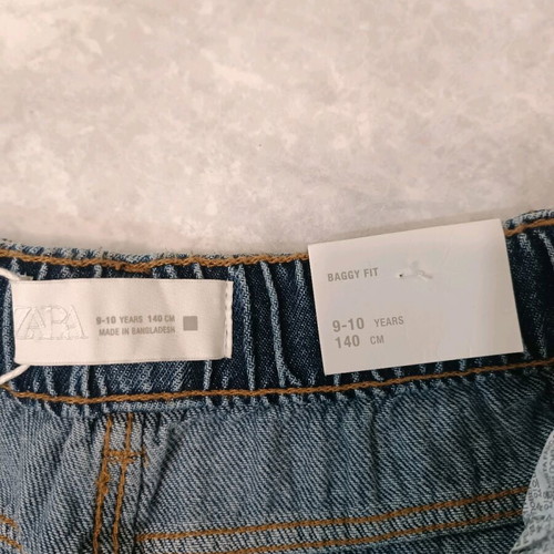 Zara Kids' Pants New, Size 10, Blue