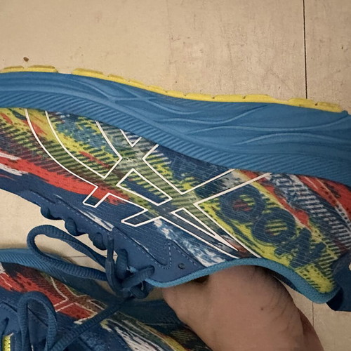 Asics Gel-Noosa Tri 13 GS athletic shoes, blue, size 39