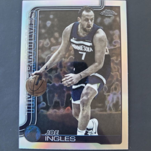 2025-26 Topps Chrome Basketball Joe Ingles #142 Negative Refractor card like new