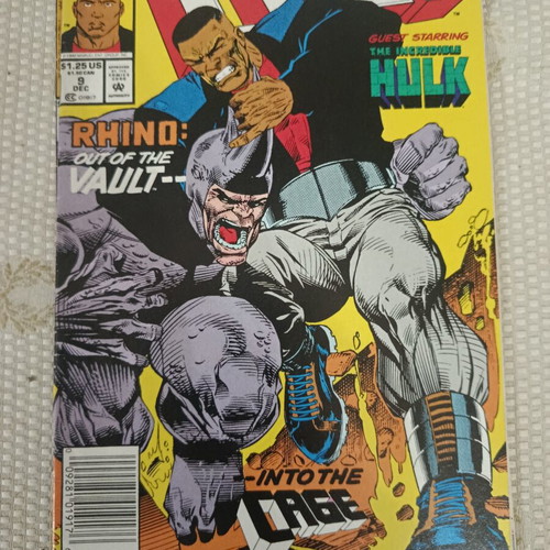CAGE Comics issues #9 & #10 used, Marvel 1992