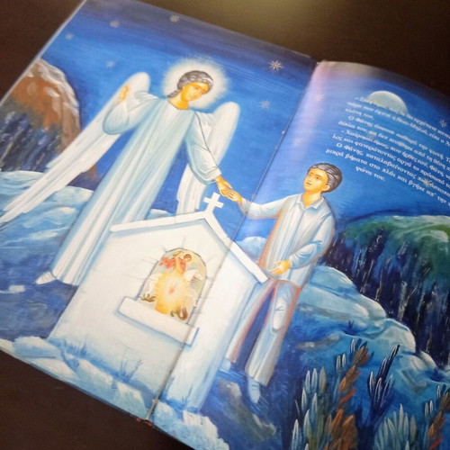 The Light of Christmas children's book like new by Anna Iakovou